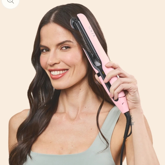 NIB Soleil Dynamic Styler Flat Iron in Baby Pink - Picture 5 of 5